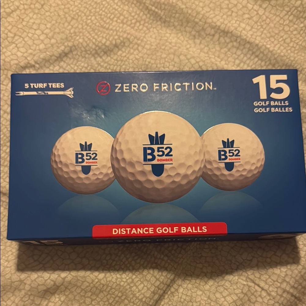 Zero Friction B52 Bomber Golf Balls Set